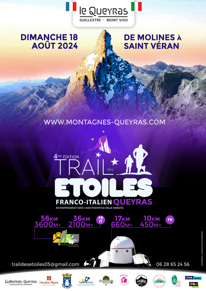affiche trail des etoiles 2024